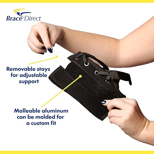 Gaming Wrist Support Brace for Men and Women, Adjustable Wrist Splint for Video Game and Computer Injury- Pain Relief for Gamer’s Wrist, RSI, Carpal Tunnel, Tendonitis