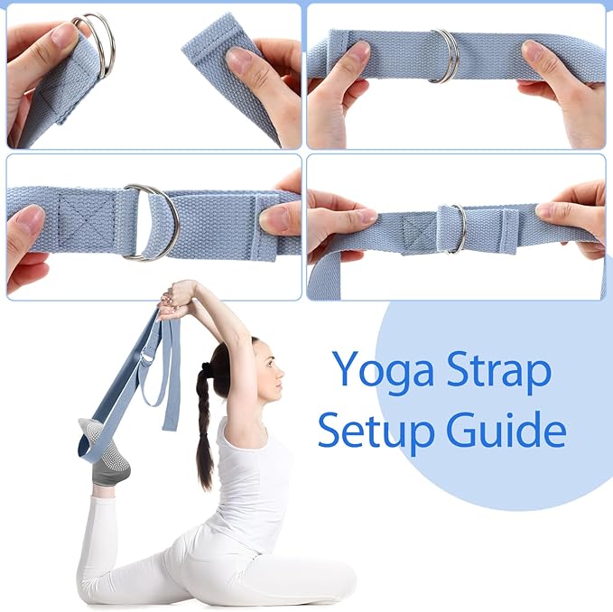 Poen Home Pilates Kit for Women Pilates Equipment Ring and Ball Set with Stretching Strap 8 Resistance Bands Non Slip Socks Gym Back Bags Exercise Equipment for Workout