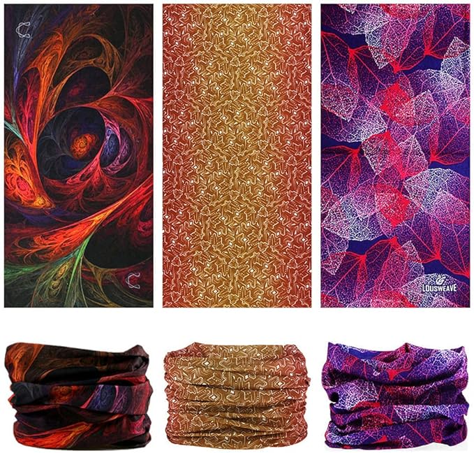 Headband Neck Gaiter Head Wrap Headwear Face Mask Magic Scarf Bandana for Men and Women