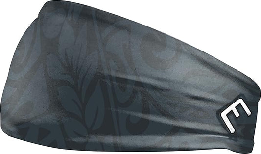 Unisex Headband/Sweatband. Best for Sports, Fitness, Working Out, Yoga. Tapered Design. Reversible.