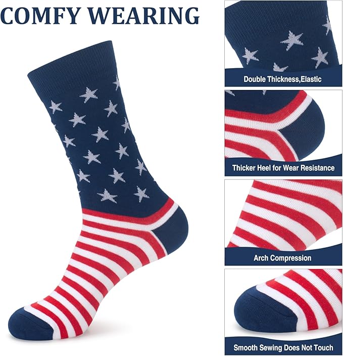 ONUPGO 5 Pieces Sweatbands Striped Socks Set Sports Headband Wristbands High Tube Socks 80s Accessories Costumes