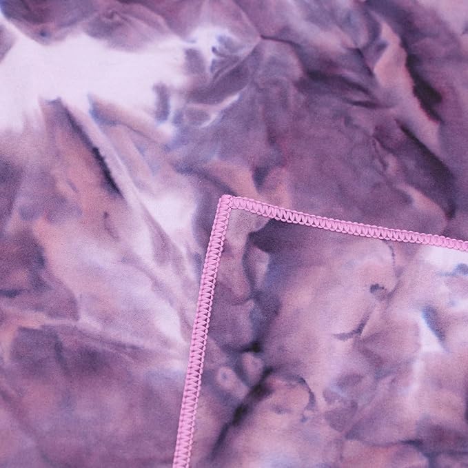 Eunzel Hot Yoga Towel Non-Slip Yoga Mat Towel Ultra-Absorbent Microfiber Towel for Hot Yoga, Pilates，Bikram and Workout 26.5"x 72"