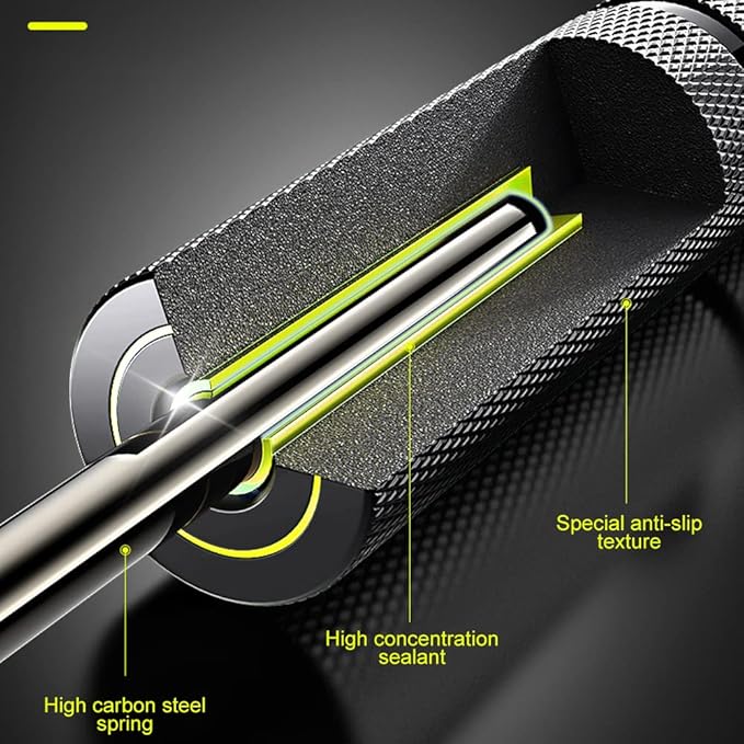 Black Metal Grip Strength Trainer,Hand Grips Kit (11Pack),No Slip Hand Extension Exerciser,Wrist Forearm Strengthener with Grip Tape for Strength Training,Exercise