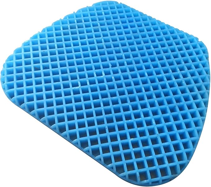 FOMI Premium All Gel Orthopedic Seat Cushion Pad for Car, Office Chair, Wheelchair, or Home. Pressure Sore Relief. Ultimate Gel Comfort, Prevents Sweaty Bottom, Durable (1.25x15x16.8 Inch (Pack of 1))