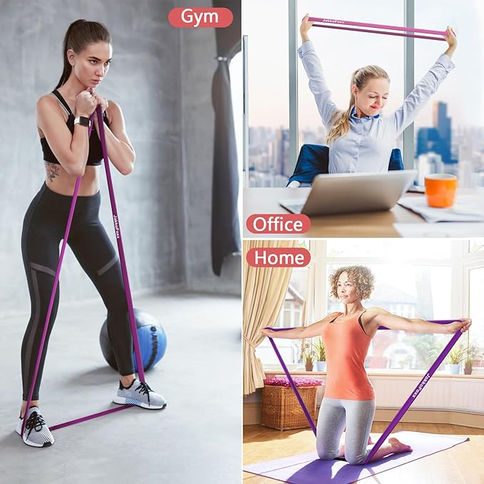 Resistance Bands,Pull Up Bands,Stretching Assist Bands Set for Men & WomenPortable Exercise, Muscle Training,Physical Therapy,Exercise Workout Bands for Working Out