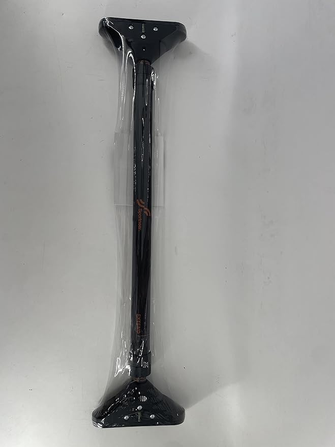 Sportneer Pull Up Bar: Strength Training Chin up Bar without Screws - Adjustable 29.5''-37'' Width Locking Mechanism Pull-up Bar for Doorway - Max Load 440lbs for Home Gym Upper Body Workout, Non-slip