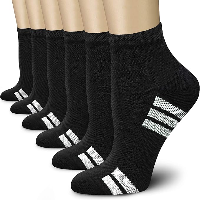 CHARMKING Compression Socks for Women & Men Circulation 15-20 mmHg is Best for Athletic Running Cycling Nurse Daily Wear