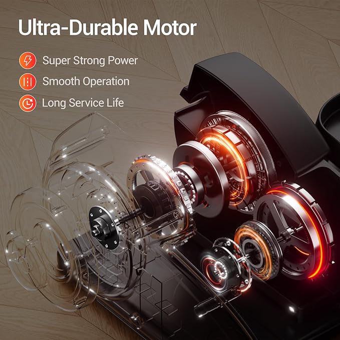 Under Desk Elliptical Machine, Ellipse Leg Exerciser as Seen on TV with Remote, Electric Seated Eclipse Foot Pedal Peddler Sitting for Senior,12 Speeds&Modes Fully Assembled for Home Office