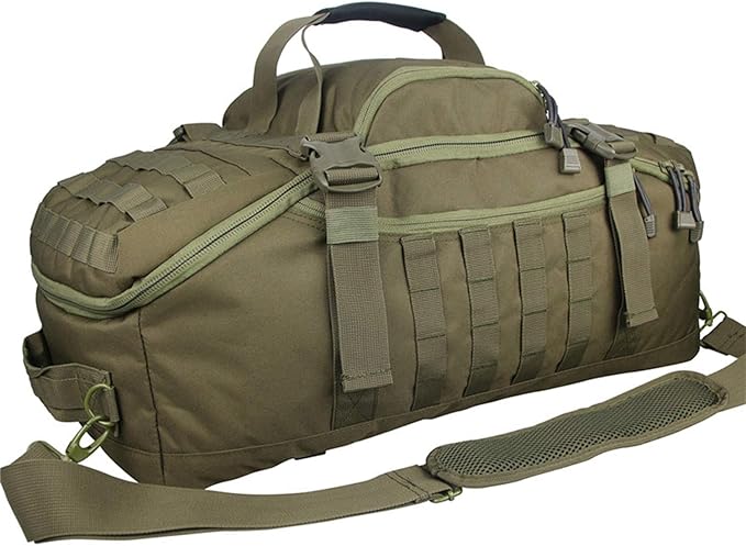Greencity Travel Duffel Bag for Weekend Overnight Bag Waterproof Small Large for Men Women 30L 45L 85L Green