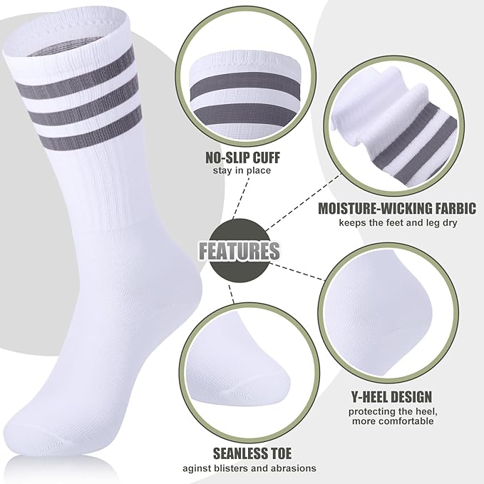 Hillban 80s Workout Outfit 80s Accessories for Women Men Neon Sweatbands Headbands for Tennis Volleyball Sport