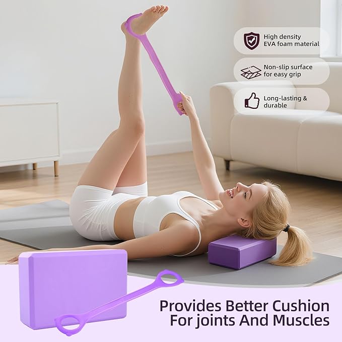 Pilates Kit for Women, Home Pilates Equipment Set with Pilates Ring and 2 Ball, 5 Resistance Bands, Yoga Block,Full Body Core & Flexibility Training,14-in-1 Portable Durable At Home Pilates Kit