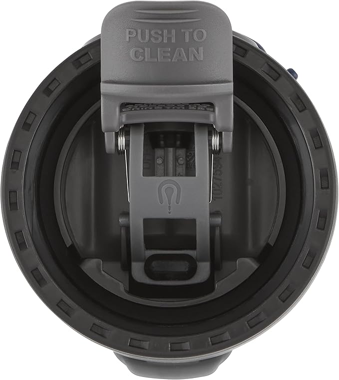 Contigo Cortland Chill 2.0 Blueberry Stainless Steel Water Bottle Vacuum-Insulated Spill-Proof Lid 24oz Ideal for Hot or Cold Drinks Interchangeable Lid Perfect for Kids & Adults