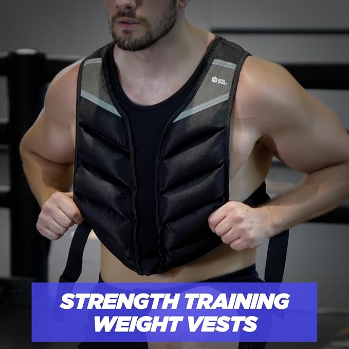 Weighted Vest for Women Men,10lb/15lb/20lb Weight Training Vest for Workout,Rucking Vest with Reflective Stripe,Body Weight Vests for Strength Training,Running,Walking,Weightlifting