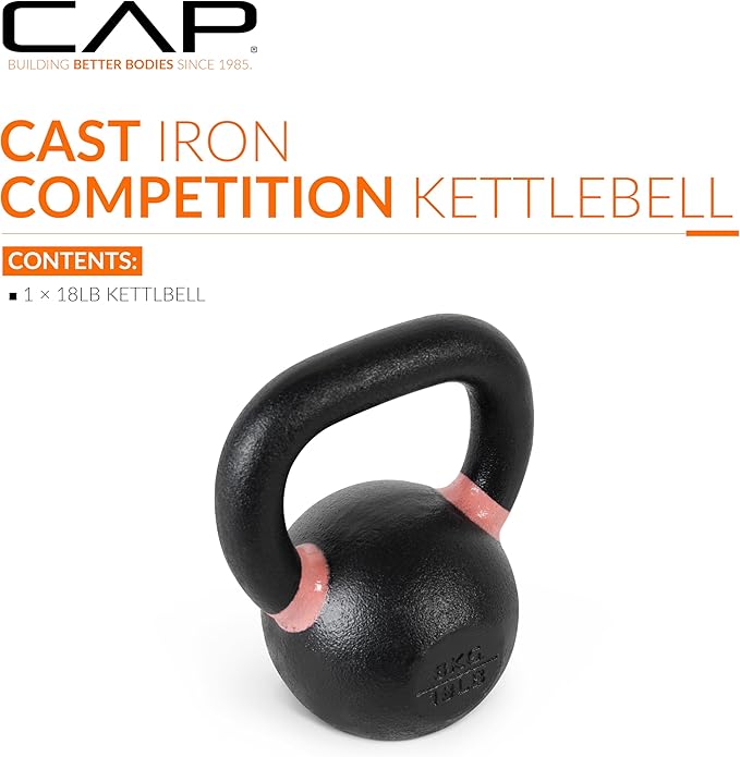Cap Barbell Cast Iron Competition Kettlebell Weight