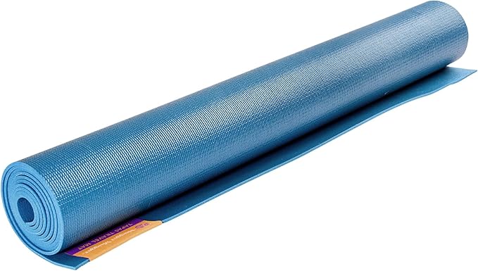 Hugger Mugger Tapas Travel Yoga Mat - Super Portable and Durable, Textured Sticky Surface, May be Folded or Rolled, Packable, Economical