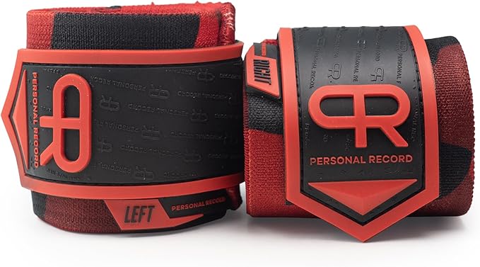 Heavy Duty Premium Wrist Wraps, More Elasticity, Reinforced Stitching, Extra Wide Strap, Strong Thumb Loop, Larry Wheels Weightlifting Wraps