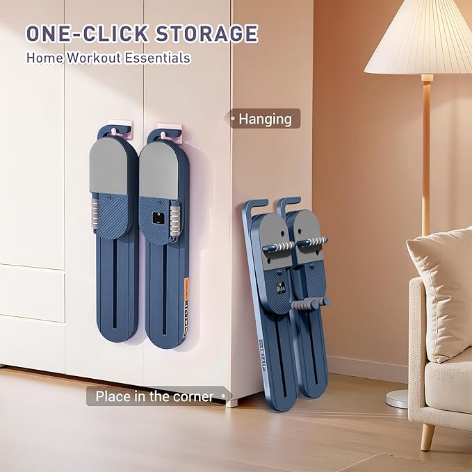 2025 Upgrated Pilates Board, Portable Pilates Reformer with Two Groups Resistance Band and Counter, Multi-Function Abdominal Pilates Board for Home, Suitable for Women's Full-Body Workouts