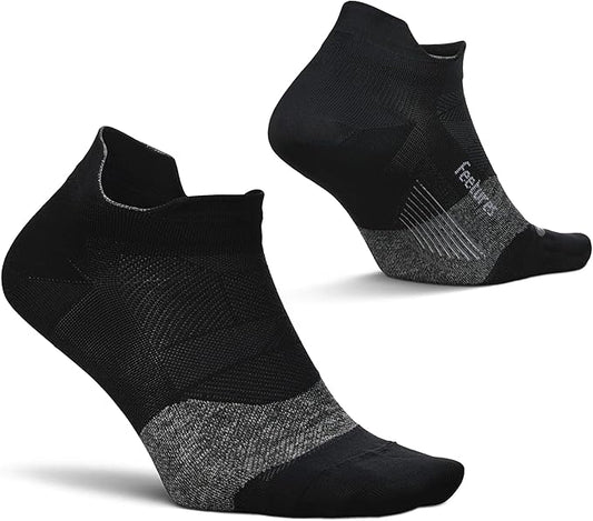 Feetures Elite Ultra Light Cushion Ankle Socks - Sport Sock with Targeted Compression