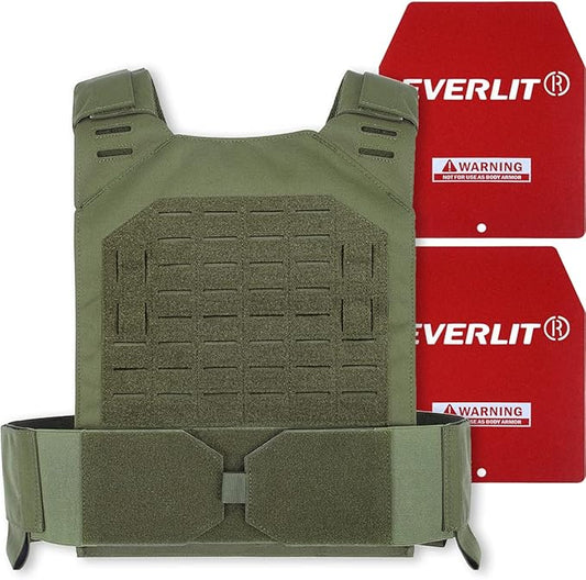 EVERLIT Adjustable Weighted Vest 14 Lbs/ 20 Lbs, Weight Included, for Body Weight Training Fitness Workout Running for Men Women