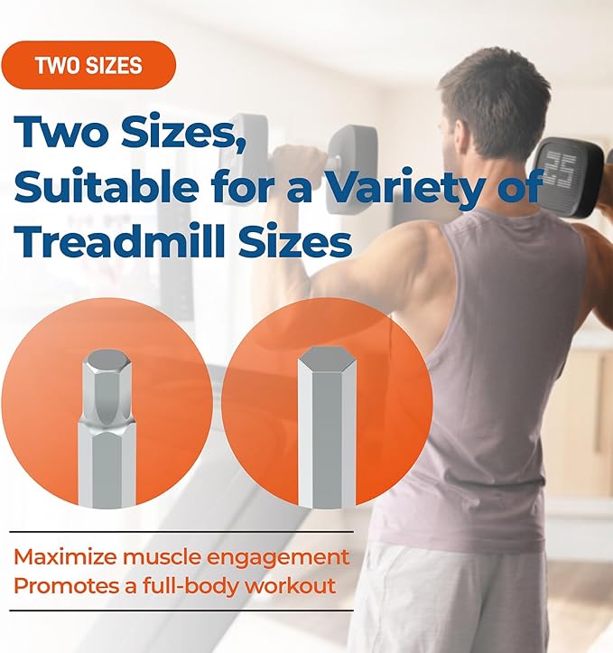 Treadmill Wrench Allen fit for 99% of Treadmills,Replacement for NoridicTrack, Proform,Bowflex and More Under Desk Treadmill & Portable Walking Folding Treadmill