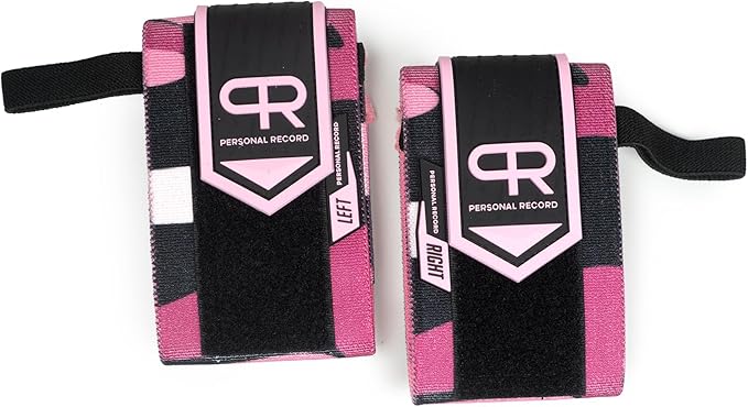 Heavy Duty Premium Wrist Wraps, More Elasticity, Reinforced Stitching, Extra Wide Strap, Strong Thumb Loop, Larry Wheels Weightlifting Wraps