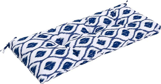 Outdoor Bench Cushion Waterproof, Tufted Bench Seat Cushion 36 x 15 Inch, Patio Wicker Indoor Seat Pads for Outside Garden Patio Balcony