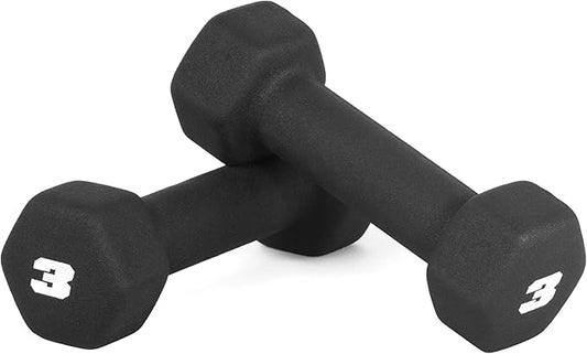 CAP Barbell Neoprene Dumbbell Weights Pairs & Sets | Multiple Colors