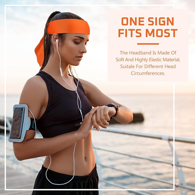 Hiboom 30 Pack Tie Headband Bulk Sports Tennis Head Tie Ninja Karate Tie Back Athletic Sweatbands Adjustable Hair Bands for Women Men Basketball, Football, Soccer, Running, Yoga Workout