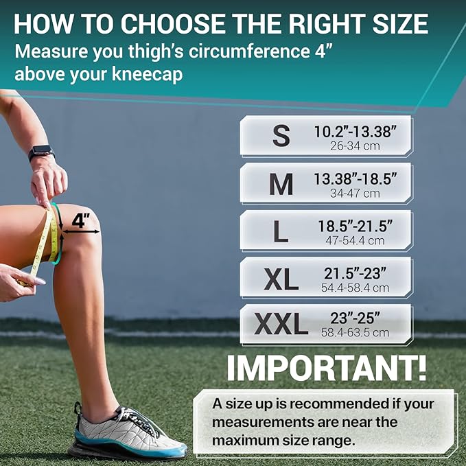 DR. BRACE ELITE Knee Brace with Side Stabilizers & Patella Gel Pads for Maximum Knee Pain Support and fast recovery for men and women-Please Check How To Size Video (Earth, Small)