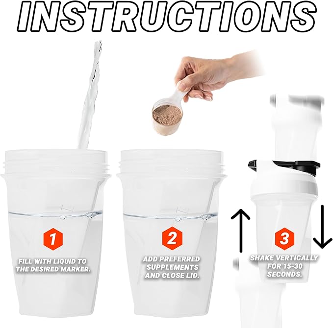 HELIMIX 1.5 Vortex Blender Shaker Bottle Holds upto 28oz | No Blending Ball or Whisk | USA Made | Portable Pre Workout Whey Protein Drink Shaker Cup | Mixes Cocktails Smoothies Shakes | Top Rack Safe