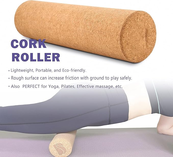 Balance Board Indoor Surfboard Surf Style Home Fitness with Wheel for Exercise, Athletic Training and Board Sports - Fun Workout Equipment For Balance, Stability and Improving Core Strength