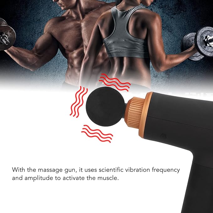 19mm Diameter Muscle Massage Head - Deep Tissue Percussion Massager for Large Muscles - 2.4in Big Ball Head