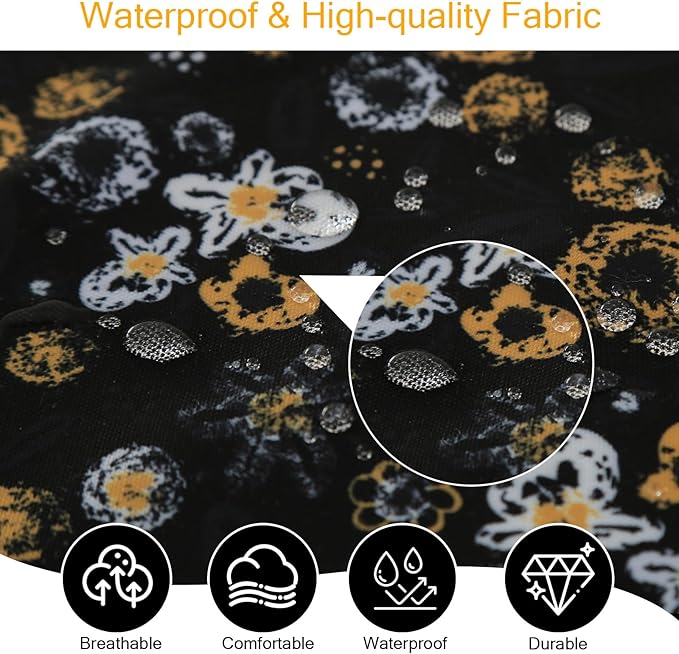 Outdoor Bench Cushion Waterproof, Tufted Bench Seat Cushion 36 x 15 Inch, Patio Wicker Indoor Seat Pads for Outside Garden Patio Balcony