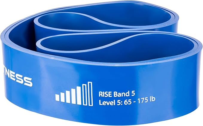 Rise Bands Heavy-Duty Exercise Resistance Band for Physical Therapy, Fitness, Muscle Development, Rehab, Mobility, Stretching, and More