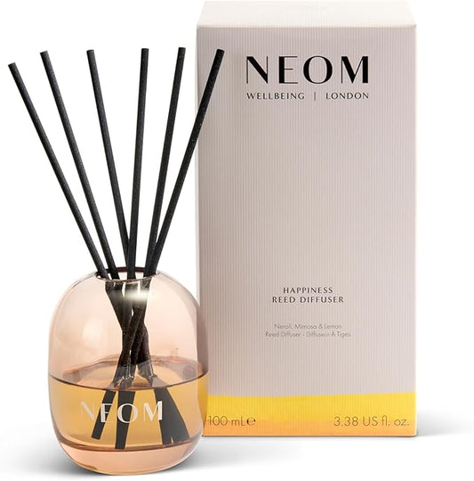 NEOM- Reed Diffuser (Reed Diffuser 100ml, Happiness)