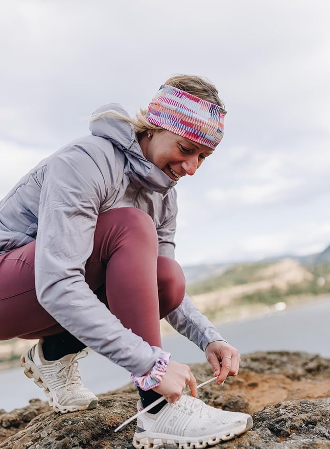 Skida Nordic Sport Running Headbands - Lightweight, Enhances Performance During Activities Yoga, Pickleball, Tennis, XC Skiing, Running, Soccer. Exercise with Flair and Comfort.