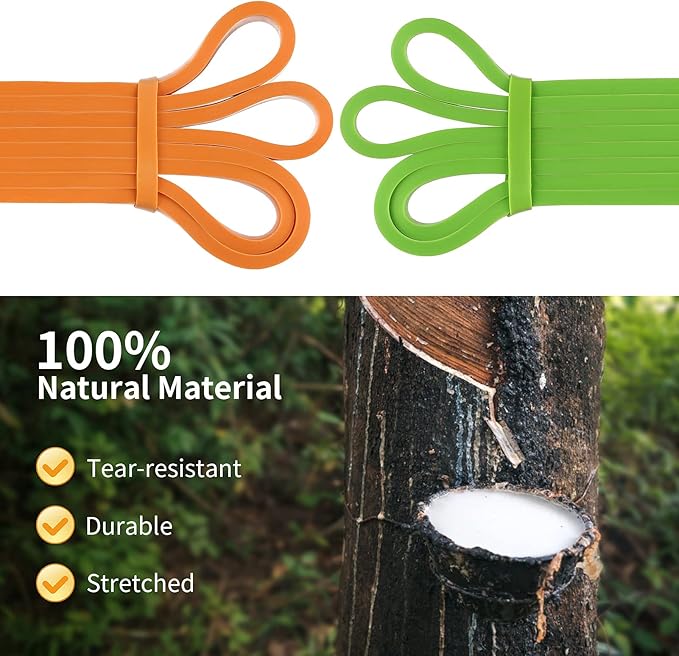 Resistance Bands Set, Pull Up Assist Bands - Stretch Resistance Band - Mobility Band Powerlifting Exercise Bands for Resistance Training, Physical Therapy, Home Workouts