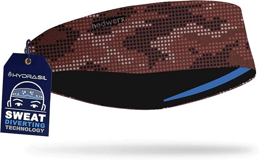 Hydra2 Headbands for Women & Men | Sweat Diverting, Hair Bands for Athletes, Gym, Cycling & Fitness | Flatweave