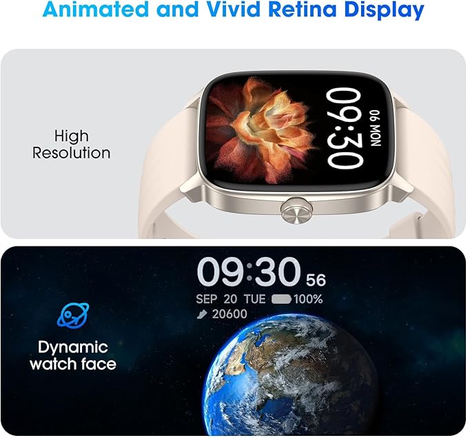 DAVIKO Pedometer Watch Senior Friendly No App/Phone Required, Waterproof Fitness Tracker Watch with Step Counter Calories/Sleep Tracker for Walking Running for Men Women