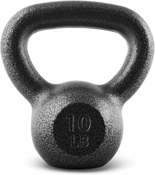 CAP Barbell Black Cast Iron Kettlebell Single or Set | 10-80 Lbs