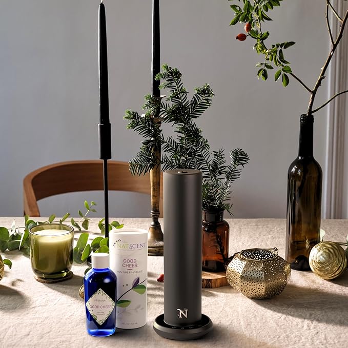 Good Cheer Essential Oils for Diffusers for Home, Nature-derived Citrus Essential Oil, Long-Lasting & Family-Friendly Diffuser Oils Scents, IFRA Certified, Cold Air & Ultrasonic - 4 oz