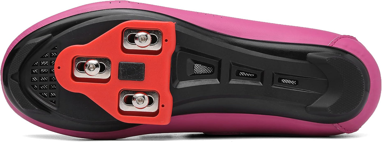 Honosuker Women's Cycling Shoes Delta-Compatible for Peloton Bike, Indoor & Road Cycling - Lightweight Spinning Shoes with Delta Cleats for Women