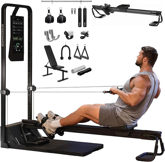 Home Gym, Smart AI-Powered Multi-Functional Smith Machine for Full Body Strength Training, All-in-one Gym Equipment, Digital Weight System, Workout Station, Squat Rack, Gym Monster 2