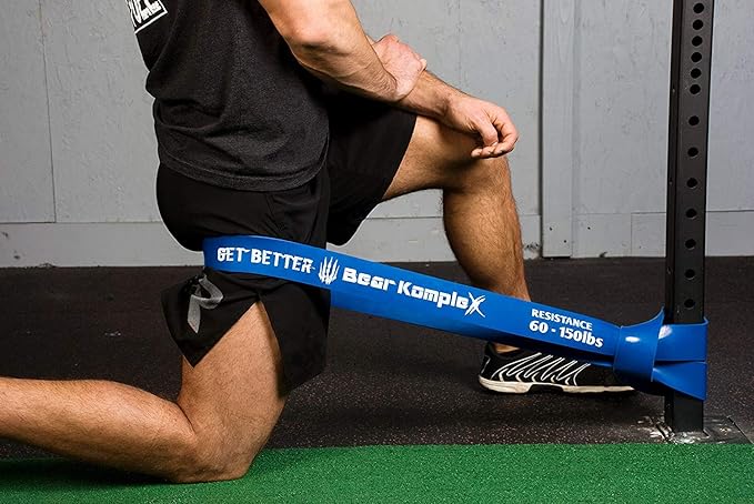 Bear KompleX Workout Looped Resistance Bands for at-Home Workouts, Durable for Pullups, Stretch Assist, Mobility, and Strength Training, Buy a Single Band or Variety Set