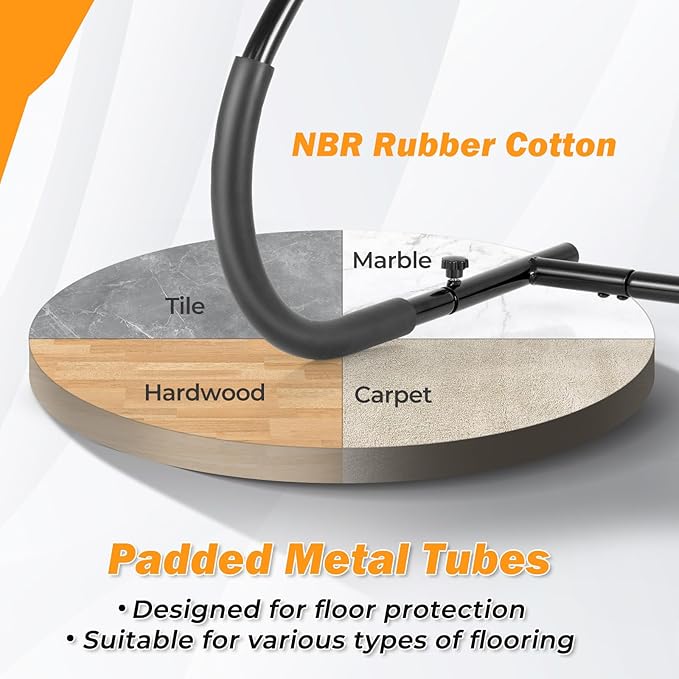 Goplus Fitness AB Trainer, Folding Abdominal Machine with Padded Head/Neck Support, Sit Up Training Assistant, Exercise Crunch Trainer Workout Exerciser for Home Gym Office