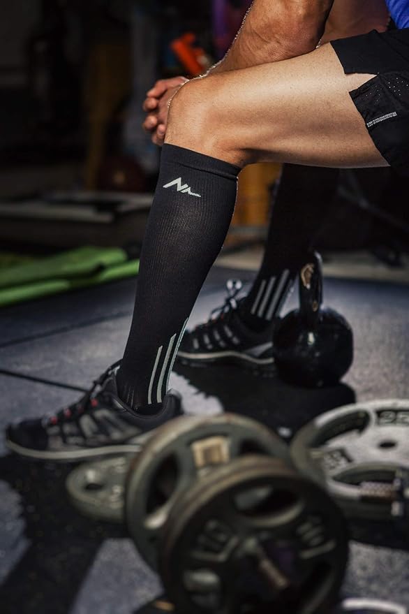 NEWZILL Medical Compression Socks for Women & Men Circulation 20-30 mmHg, Best Support for Running Athletic Cycling Nursing Travel Work and Fitness