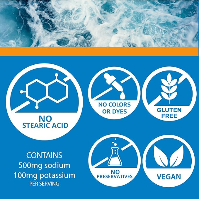 NormaLyte Electrolyte Capsules - Replenish Electrolytes for Peak Performance - Hydration Salt Pills with Essential Minerals for Energy Boost, and Muscle Recovery - 100ct/Bottle