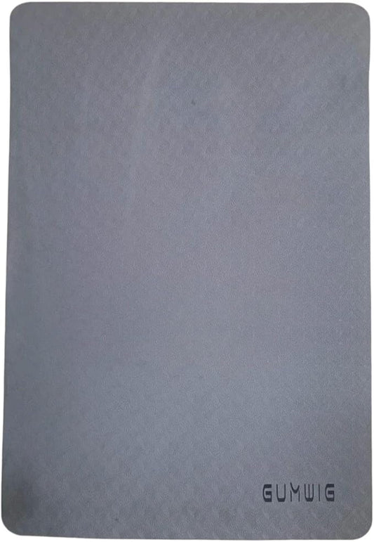 Under Desk Elliptical Equipment Mat, Electric Leg Foot Exerciser Machine Mat while Sitting for Seniors, Anti-slip and Lightweight Ellipse Rubber Matt to Protect Concrete