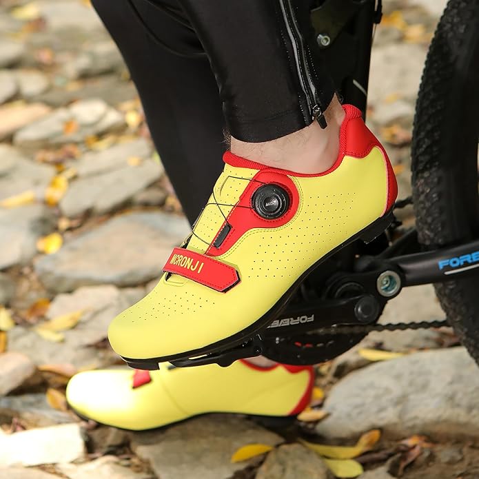 Cycling Shoes, Unisex Delta Cleats Compatible, Indoor Peloton and Outdoor Road Bike Shoes for Men and Women