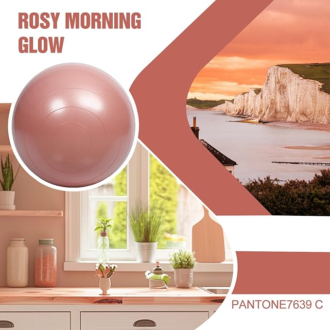 INPANY Peanut Ball - Exercise Ball for Labor Birthing, Anti-Burst Physical Therapy for Kids, Core Strength, Flexible Seating, Home & Gym Fintness, Sensory Chair Wiggle Seat for Girls and Boys